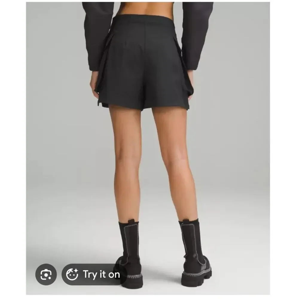 Lululemon Relaxed Fit Super High Rise Cargo Shorts 4